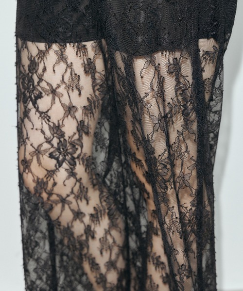 JOSE MOON（ジョゼムーン）の「LACE PANTS/レースパンツ（その他パンツ・レディース・ブラック/ホワイト・36/38）」の13枚目の写真