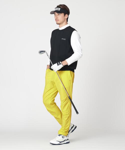 PING（ピン）の「【PING APPAREL】クルーネックニットベスト (MENS)（ベスト・メンズ・グレー/ブラック/ホワイト・M/LL/L）」の5枚目の写真