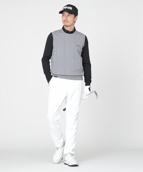 PING（ピン）の「【PING APPAREL】クルーネックニットベスト (MENS)（ベスト・メンズ・グレー/ブラック/ホワイト・M/LL/L）」の14枚目の写真