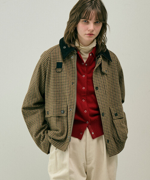 Barbour(バブアー)の「Barbour |〈別注〉BLYTH WOMEN(カバーオール・レディース・ブラウン系その他/ブラック系その他・S)」の1枚目の写真