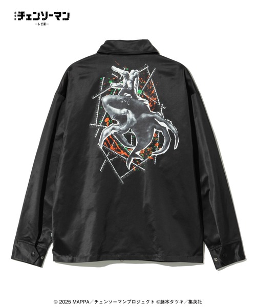 glamb（グラム）の「Chainsaw Man ＆ Beam Jacket / チェンソーマン＆ビーム ジャケット（その他アウター・メンズ・ブラック・L/XL/M）」の3枚目の写真