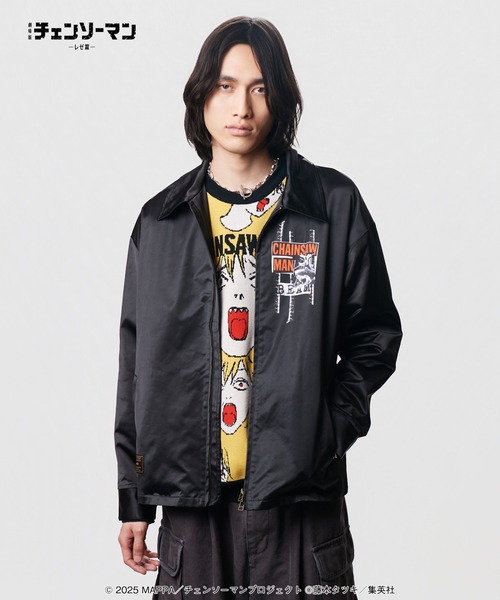 glamb（グラム）の「Chainsaw Man ＆ Beam Jacket / チェンソーマン＆ビーム ジャケット（その他アウター・メンズ・ブラック・L/XL/M）」の7枚目の写真