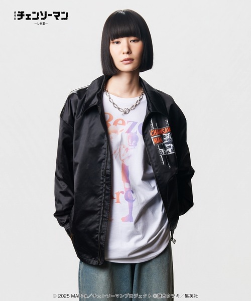 glamb（グラム）の「Chainsaw Man ＆ Beam Jacket / チェンソーマン＆ビーム ジャケット（その他アウター・メンズ・ブラック・L/XL/M）」の10枚目の写真