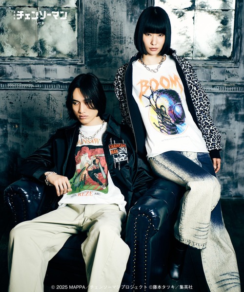 glamb（グラム）の「Chainsaw Man ＆ Beam Jacket / チェンソーマン＆ビーム ジャケット（その他アウター・メンズ・ブラック・L/XL/M）」の15枚目の写真