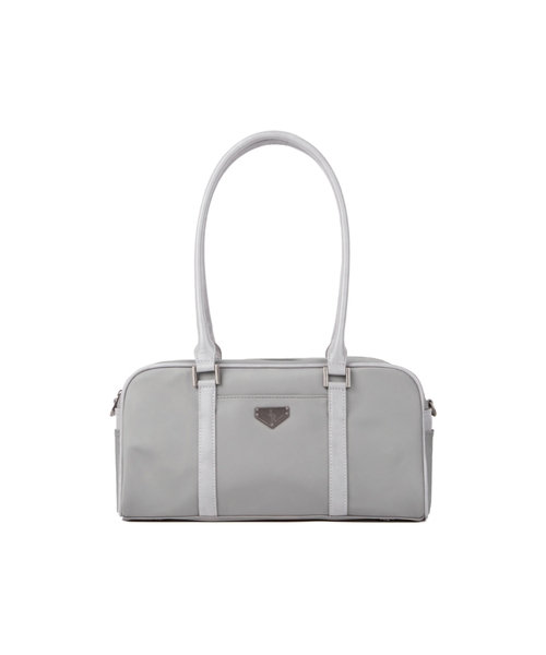 LEATHERY（レザリー）の「ボストンナイロンショルダーバッグ [4COLOR]（ショルダーバッグ・レディース・ブラック系/ブラック/シルバーグレー/ピンク・FREE）」の3枚目の写真