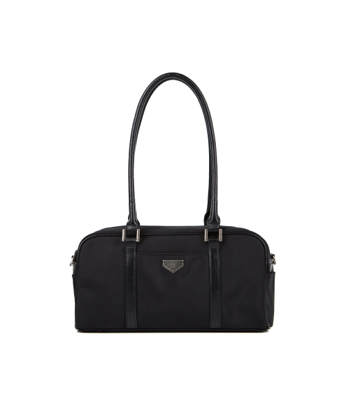 LEATHERY（レザリー）の「ボストンナイロンショルダーバッグ [4COLOR]（ショルダーバッグ・レディース・ブラック系/ブラック/シルバーグレー/ピンク・FREE）」の12枚目の写真