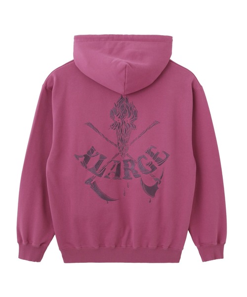 XLARGE（エクストララージ）の「FEAR HOODED SWEATSHIRT（パーカー・メンズ・ベージュ/ピンク/ブラック・S/XL/L/M）」の3枚目の写真