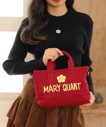 MARY QUANT（マリークワント）の「ペイントロゴキャンバス 2WAYミニトート（トートバッグ）」