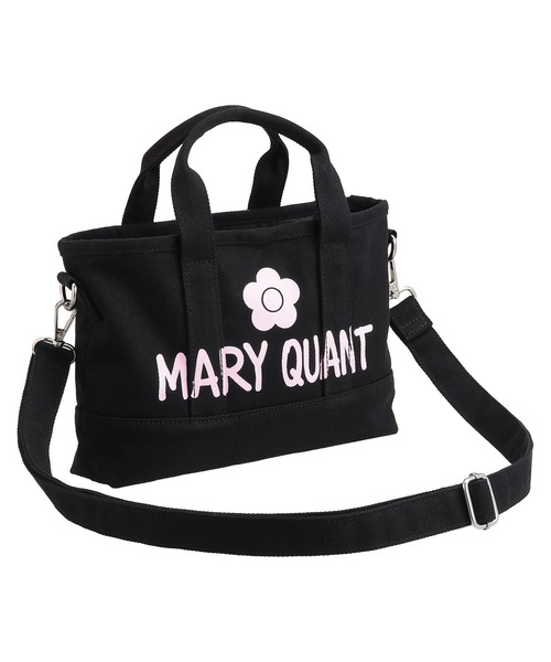 MARY QUANT（マリークワント）の「ペイントロゴキャンバス 2WAYミニトート（トートバッグ・レディース・ボルドー/ブラック・FREE）」の15枚目の写真