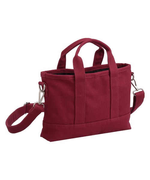 MARY QUANT（マリークワント）の「ペイントロゴキャンバス 2WAYミニトート（トートバッグ・レディース・ボルドー/ブラック・FREE）」の13枚目の写真