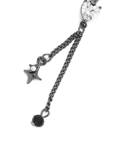 SIS（エスアイエス）の「SIS/エスアイエス/pierced earrings 2（イヤリング・レディース・シルバー・F）」の2枚目の写真