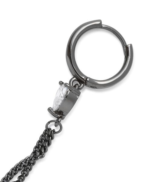 SIS（エスアイエス）の「SIS/エスアイエス/pierced earrings 2（イヤリング・レディース・シルバー・F）」の4枚目の写真