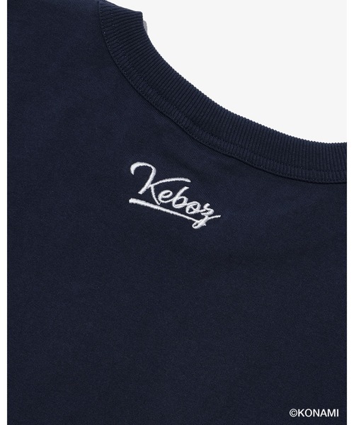 KEBOZ(ケボズ)の「PAWAPURO × KEBOZ PAWAPURO-KUN S/S TEE(Tシャツ/カットソー・メンズ・ネイビー・S/M/L/2XL/XL)」の6枚目の写真