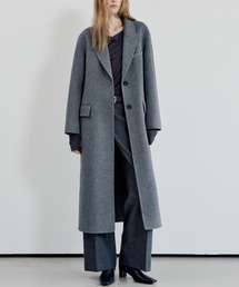 【BLOSSOM×anuans】WOOL-CASHMERE HANDMADE LONGCOAT