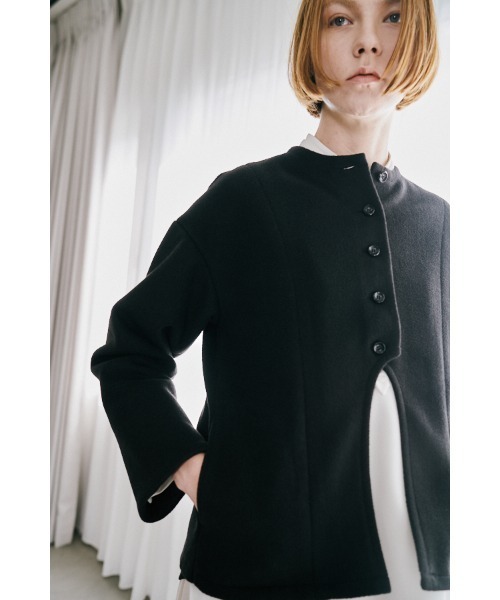 Muel Chic(ミュエルシック)の「Yaren blouson ヤレンブルゾン(ブルゾン・レディース・オフホワイト/ブラウン/ブラック・FREE)」の22枚目の写真