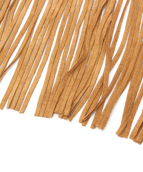 GIANNI CHIARINI（ジャンニ キアリーニ）の「GIANNI CHIARINI / FRINGE CLUTCH SUEDE（クラッチバッグ・レディース・ブラウン・FREE）」の5枚目の写真