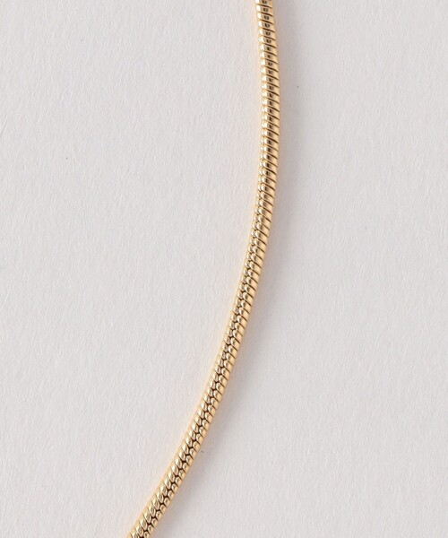 BEAUTY&YOUTH UNITED ARROWS（ビューティーアンドユースユナイテッドアローズ）の「Uモチーフ チェーン ネックレス（ネックレス・レディース・シルバー/ゴールド・FREE）」の7枚目の写真