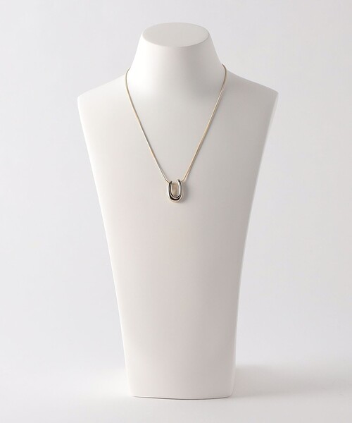 BEAUTY&YOUTH UNITED ARROWS（ビューティーアンドユースユナイテッドアローズ）の「Uモチーフ チェーン ネックレス（ネックレス・レディース・シルバー/ゴールド・FREE）」の10枚目の写真