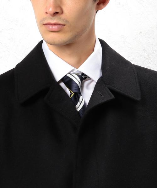 green label relaxing（グリーンレーベルリラクシング）の「Ｗ/CA ステンカラーコート  glri（ステンカラーコート・メンズ・ブラック/グレー/ネイビー・X-LARGE/LARGE/MEDIUM/SMALL）」の15枚目の写真