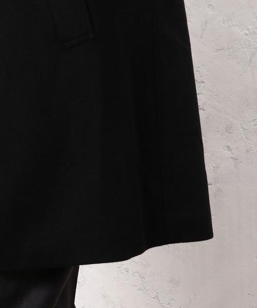 green label relaxing（グリーンレーベルリラクシング）の「Ｗ/CA ステンカラーコート  glri（ステンカラーコート・メンズ・ブラック/グレー/ネイビー・X-LARGE/LARGE/MEDIUM/SMALL）」の5枚目の写真