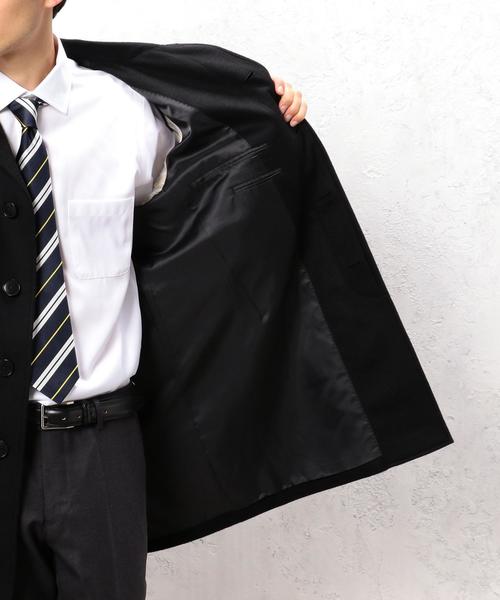 green label relaxing（グリーンレーベルリラクシング）の「Ｗ/CA ステンカラーコート  glri（ステンカラーコート・メンズ・ブラック/グレー/ネイビー・X-LARGE/LARGE/MEDIUM/SMALL）」の6枚目の写真