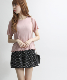 WEGO | WEGO/プリントシフォンキュロット(その他パンツ)