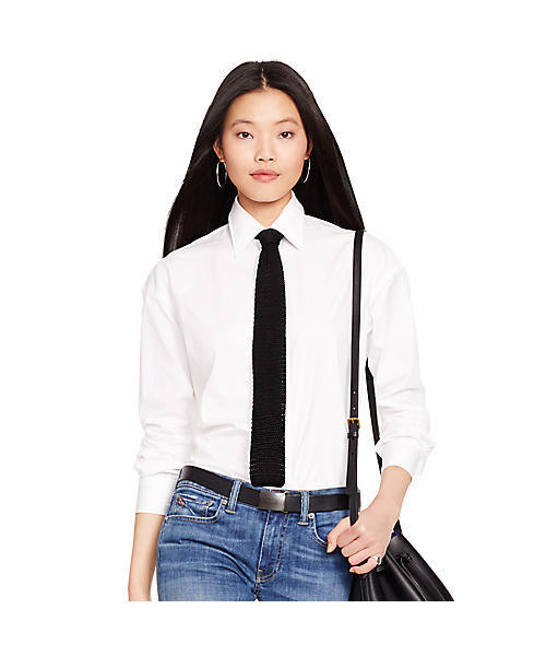POLO RALPH LAUREN（ポロ ラルフ ローレン）の「リラックスド クラシック コットン シャツ（シャツ/ブラウス・レディース・ホワイト・8/6/4/2/0）」の6枚目の写真