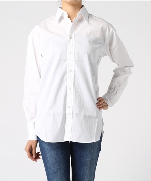 POLO RALPH LAUREN（ポロ ラルフ ローレン）の「リラックスド クラシック コットン シャツ（シャツ/ブラウス・レディース・ホワイト・8/6/4/2/0）」の5枚目の写真