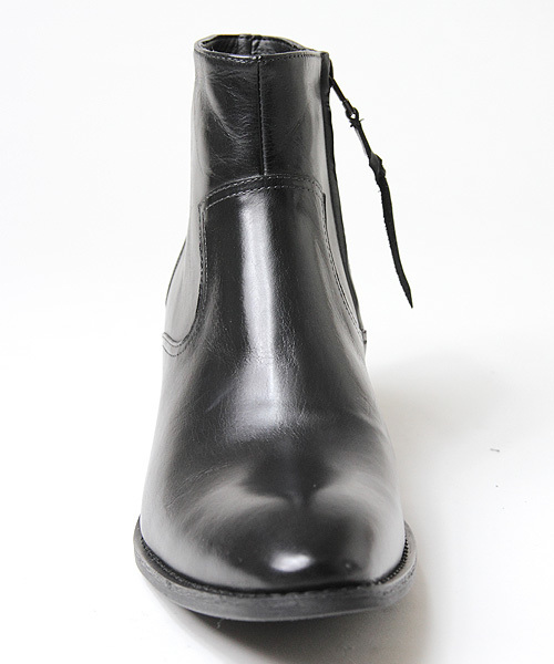 JACKROSE（ジャックローズ）の「レザーサイドジップリングブーツ（ブーツ・メンズ・ブラック・L/M）」の9枚目の写真