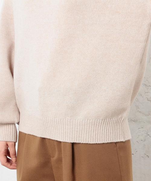 green label relaxing(グリーンレーベルリラクシング)の「KC W ソデ ボリューム POニット◆(ニット/セーター・レディース・グレー/ダークブラウン/ベージュ・FREE)」の13枚目の写真