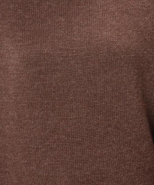 green label relaxing(グリーンレーベルリラクシング)の「KC W ソデ ボリューム POニット◆(ニット/セーター・レディース・グレー/ダークブラウン/ベージュ・FREE)」の11枚目の写真