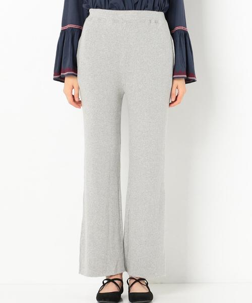 Another Edition（アナザーエディション）の「コットンリブパンツ/AEBC C RIB PT（その他パンツ・レディース・ライトグレー/ベージュ/レッド・FREE）」の11枚目の写真