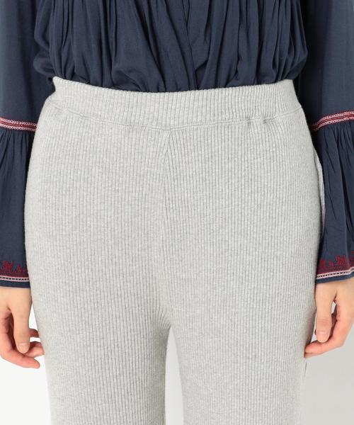 Another Edition（アナザーエディション）の「コットンリブパンツ/AEBC C RIB PT（その他パンツ・レディース・ライトグレー/ベージュ/レッド・FREE）」の14枚目の写真