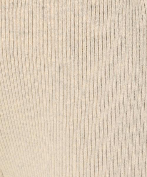 Another Edition（アナザーエディション）の「コットンリブパンツ/AEBC C RIB PT（その他パンツ・レディース・ライトグレー/ベージュ/レッド・FREE）」の7枚目の写真