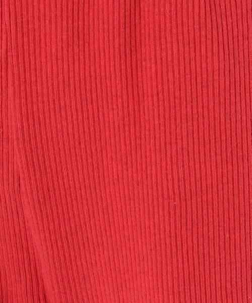 Another Edition（アナザーエディション）の「コットンリブパンツ/AEBC C RIB PT（その他パンツ・レディース・ライトグレー/ベージュ/レッド・FREE）」の9枚目の写真