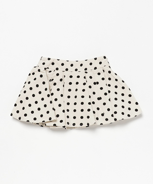 COMECHATTO&CLOSET(カムチャットアンドクロゼット)の「コーデュロイフレアスカート(スカート・キッズ・ネイビー/ブラック/アイボリー・110/130/90/100/120)」の2枚目の写真