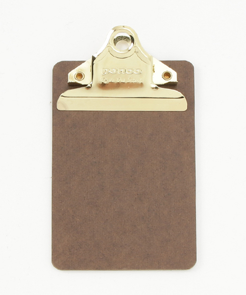 PENCO（ペンコ）の「penco ペンコ クリップボード O/S バインダー 用箋挟 ゴールド ミニ（ステーショナリー・レディース・その他・FREE）」の5枚目の写真