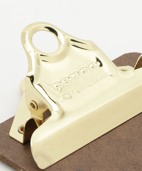 PENCO（ペンコ）の「penco ペンコ クリップボード O/S バインダー 用箋挟 ゴールド ミニ（ステーショナリー・レディース・その他・FREE）」の3枚目の写真