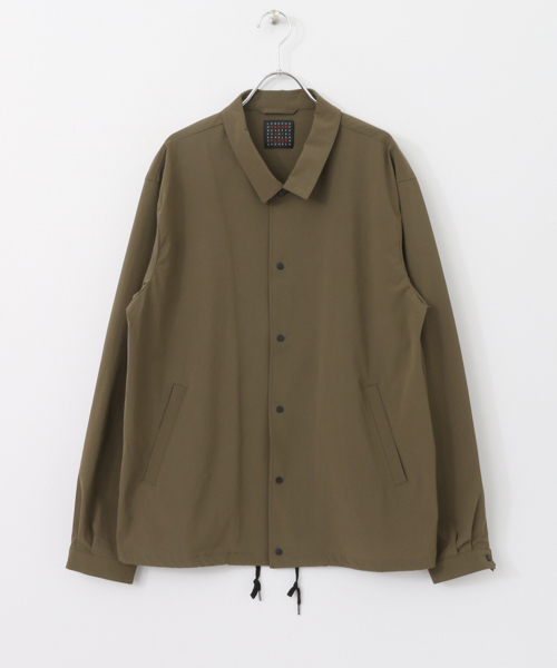 SENSE OF PLACE by URBAN RESEARCH（センスオブプレイスバイアーバンリサーチ）の「4WAYコーチジャケット（その他アウター・メンズ・ブラック/カーキ・LARGE/MEDIUM）」の21枚目の写真