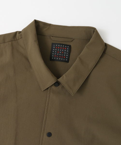 SENSE OF PLACE by URBAN RESEARCH（センスオブプレイスバイアーバンリサーチ）の「4WAYコーチジャケット（その他アウター・メンズ・ブラック/カーキ・LARGE/MEDIUM）」の22枚目の写真