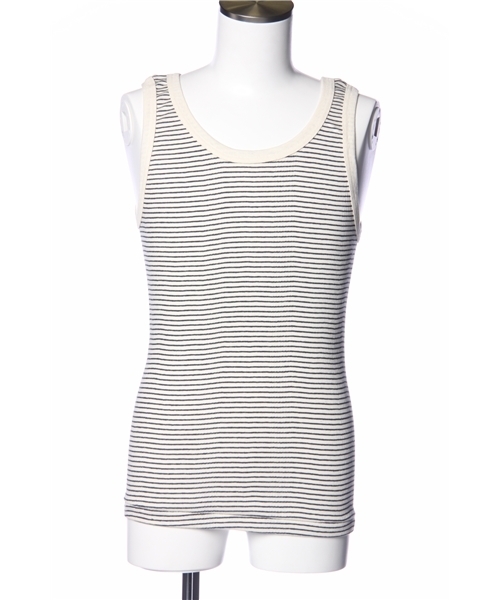 SHIPS JET BLUE（シップスジェットブルー）の「MILLER: タンクトップ（タンクトップ・メンズ・オフホワイト/ダークグレー/ブラック/ネイビー・MEDIUM/LARGE）」の2枚目の写真