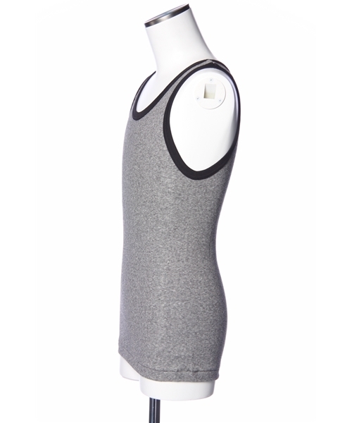 SHIPS JET BLUE（シップスジェットブルー）の「MILLER: タンクトップ（タンクトップ・メンズ・オフホワイト/ダークグレー/ブラック/ネイビー・MEDIUM/LARGE）」の5枚目の写真