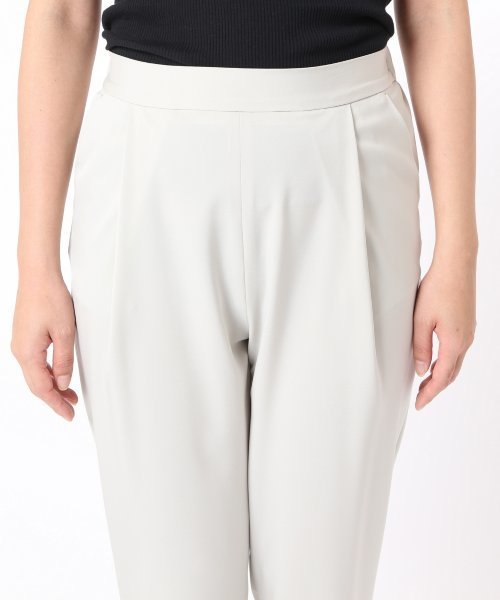 plage(プラージュ)の「ツイルタックイージーパンツ◆(その他パンツ・レディース・ベージュ/グレー/ブラック・36/34/38)」の10枚目の写真