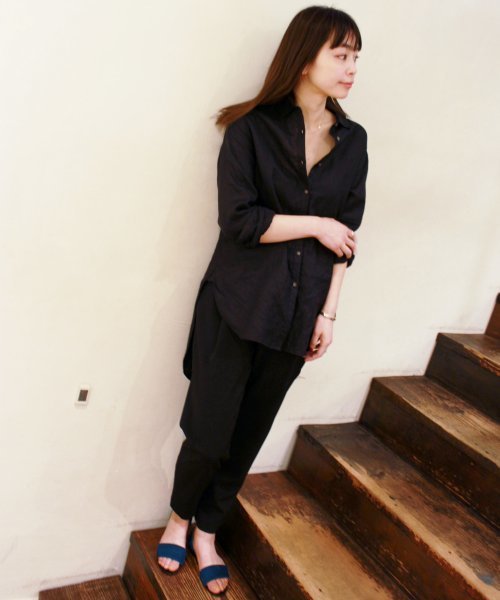 plage(プラージュ)の「ツイルタックイージーパンツ◆(その他パンツ・レディース・ベージュ/グレー/ブラック・36/34/38)」の21枚目の写真