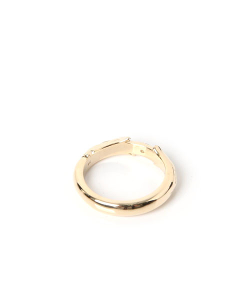 ROYAL ORDER(ロイヤルオーダー)の「TINY BUDS RING w/ CZ(リング・メンズ・ゴールド・10号 US-5/13号 US-6h/12号 US-6)」の5枚目の写真