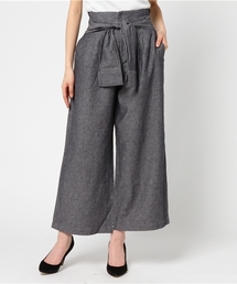 LBC | リネンコットンウエストマークパンツ        (その他パンツ)