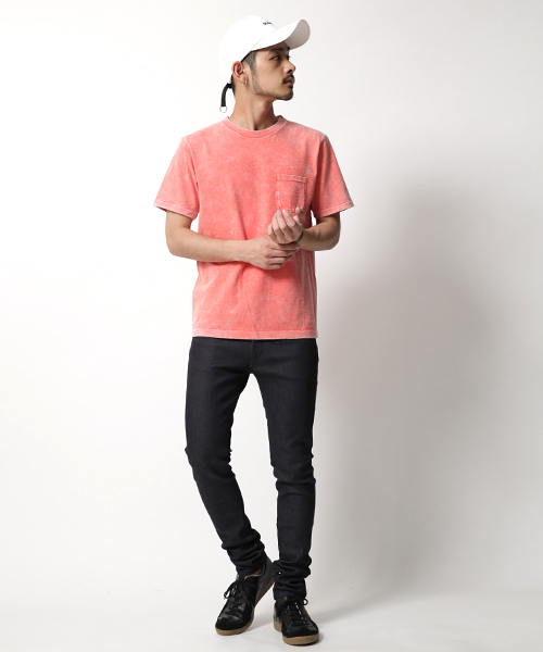 Rocky Monroe（ロッキーモンロー）の「日本製 テーパード スキニーデニムパンツ ホワイトパンツ リジット（デニムパンツ・メンズ・ホワイト/インディゴブルー/グレー/ブラック・L/S/M）」の8枚目の写真