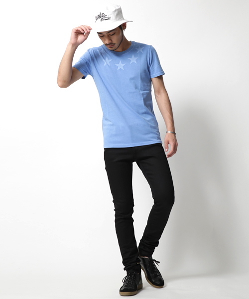 Rocky Monroe（ロッキーモンロー）の「日本製 テーパード スキニーデニムパンツ ホワイトパンツ リジット（デニムパンツ・メンズ・ホワイト/インディゴブルー/グレー/ブラック・L/S/M）」の17枚目の写真