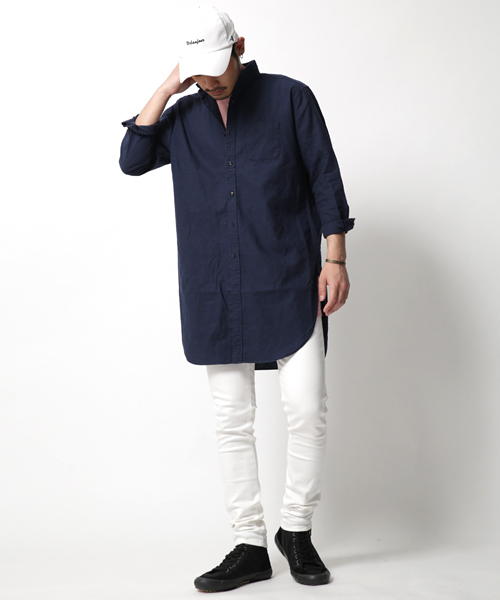 Rocky Monroe（ロッキーモンロー）の「日本製 テーパード スキニーデニムパンツ ホワイトパンツ リジット（デニムパンツ・メンズ・ホワイト/インディゴブルー/グレー/ブラック・L/S/M）」の21枚目の写真