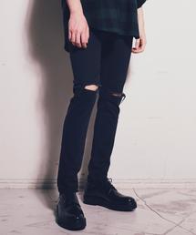 MONKEY TIME | <monkey time> DISTRESSED ST KATURAGI SKINNY/パンツ(デニムパンツ)